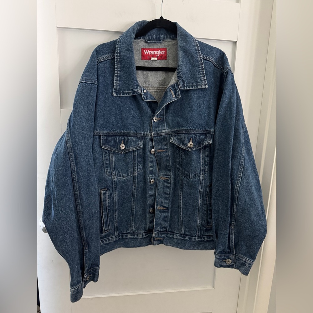Wrangler hero Blue Denim Jacket size 3x